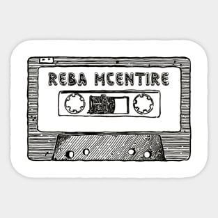 Reba Sticker